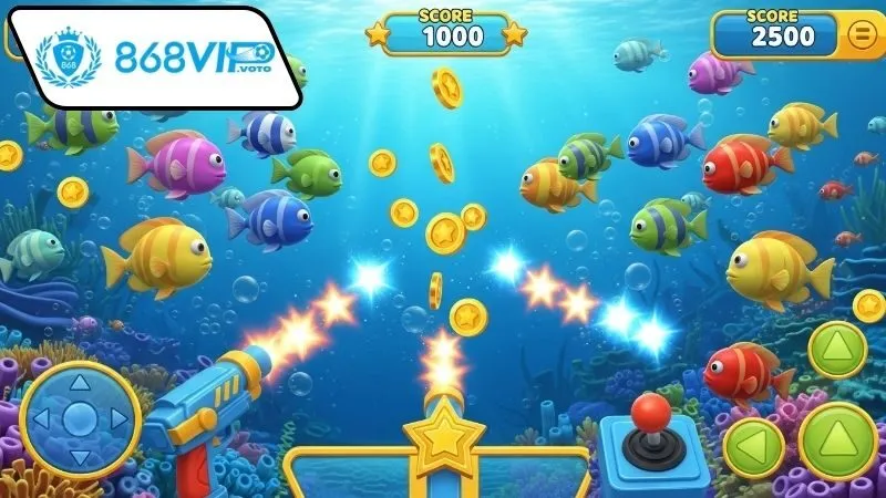 Hướng dẫn chơi game bắn cá 868vip