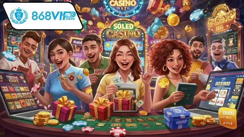 Quà tặng cho người chơi mới 868vip khi nạp đầu