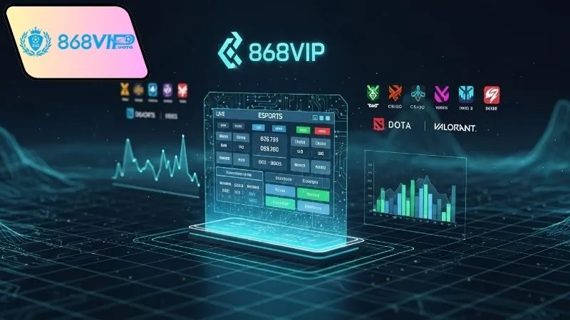 Đặc điểm hệ thống kèo cược esports ổn định 868vip